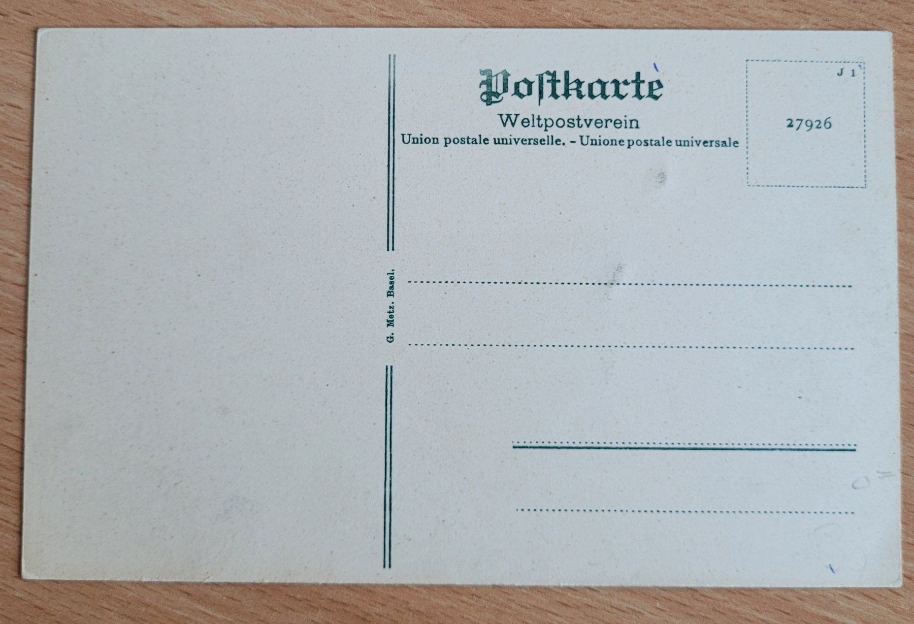 Cartoline postali: Ansichtskarte St. Gallen Erker Haus Greif – Usato da Rorschach venduto da gloeggli1980 1