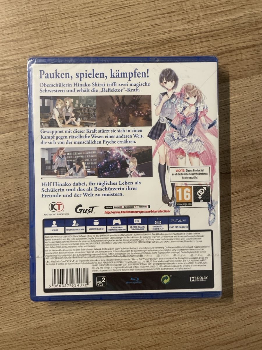 Spiele: Blue Reflection Ps4 Neu&Sealed – Neu und originalverpackt aus Hagendorn von masterchieff 1