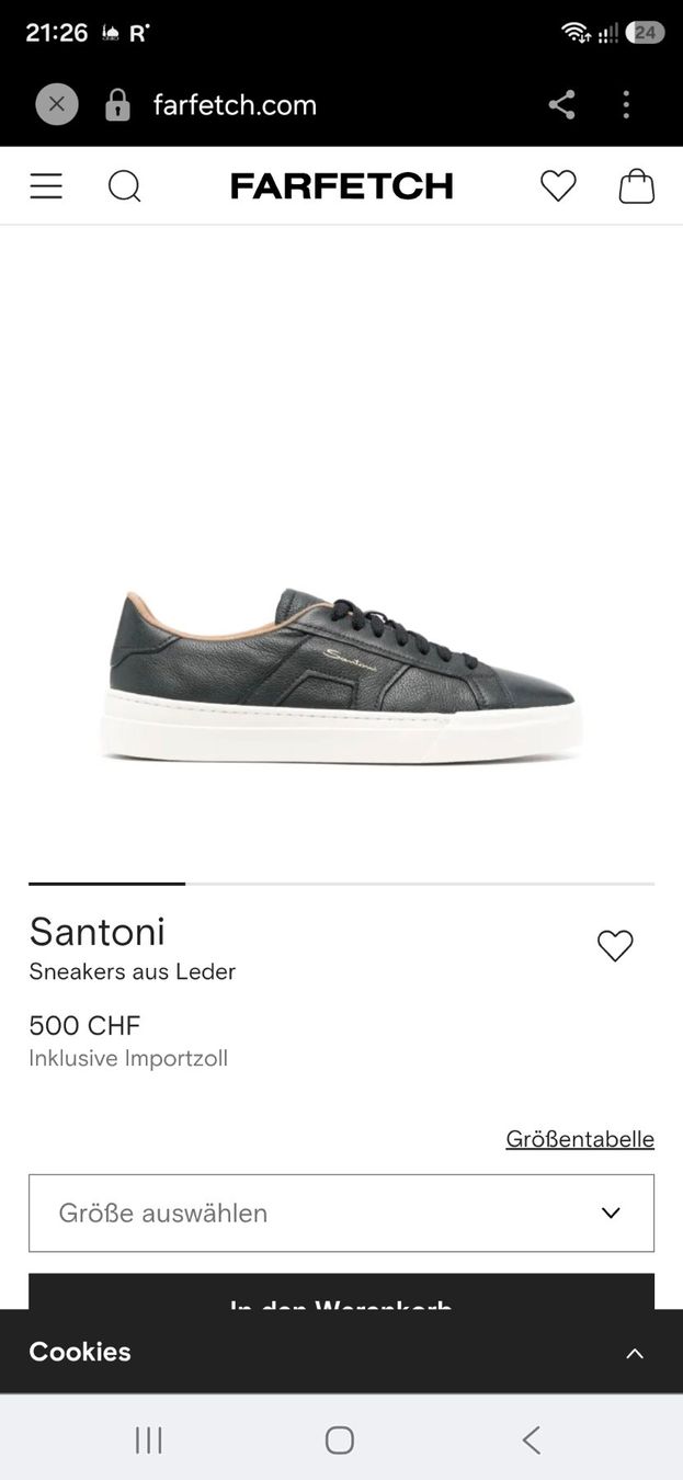 Santoni Scarpe da uomo: Santoni  schuhe | EU 42 – Usato da Wallisellen venduto da theblacksheep 2