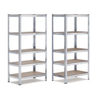 Regal Set 2 Stück 90x40x180 cm