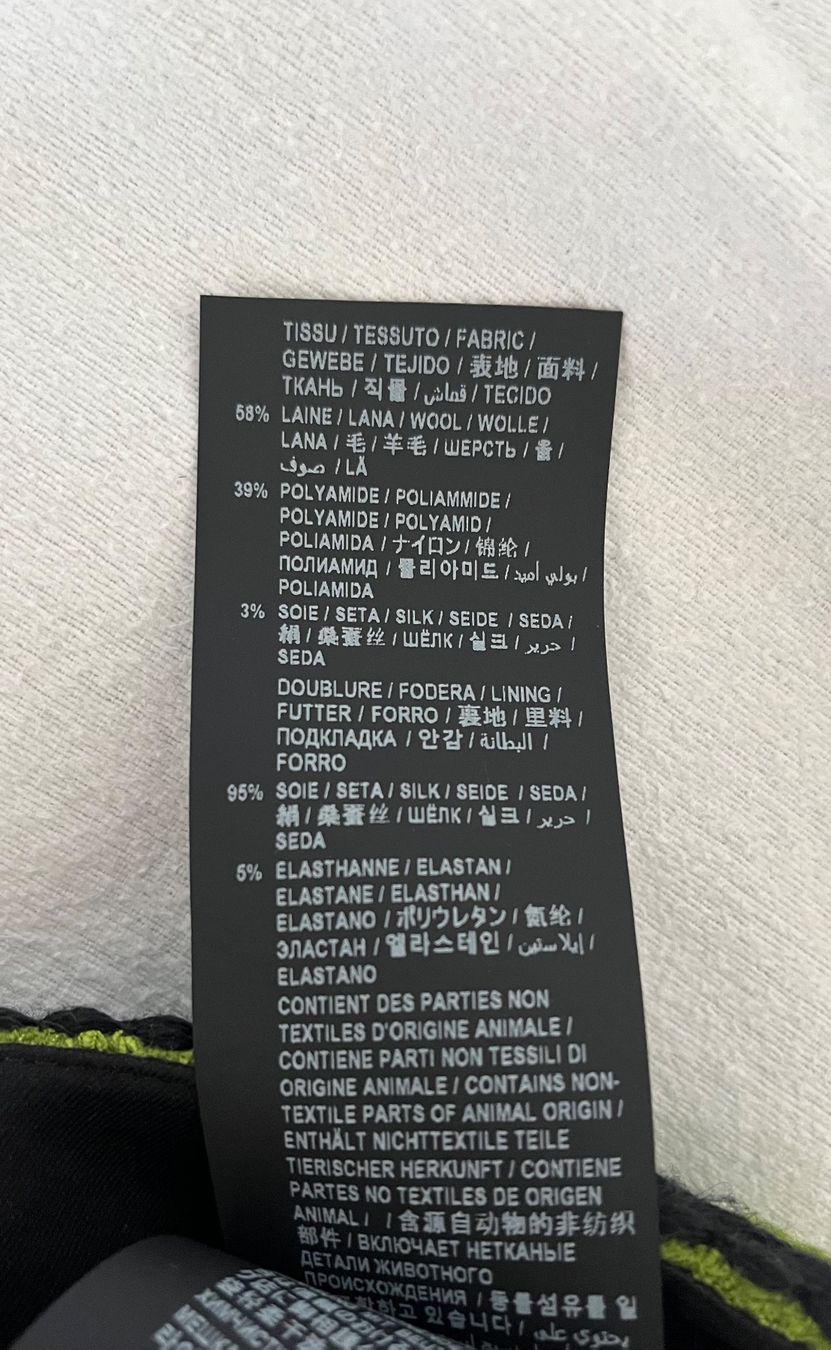 Saint Laurent Pantaloni: Saint Laurent, mini short vert, FR34 – Usato da Genève venduto da dachaw 7