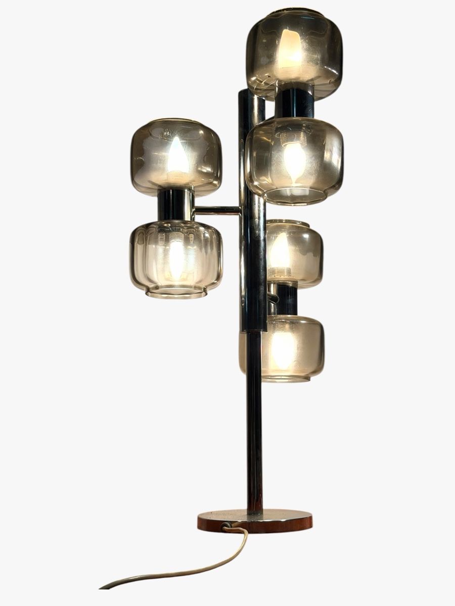 Lampen: Table lamp 6 lights Lamag Swiss, 70s  – Gebraucht aus Lausanne von artnouveau04 2