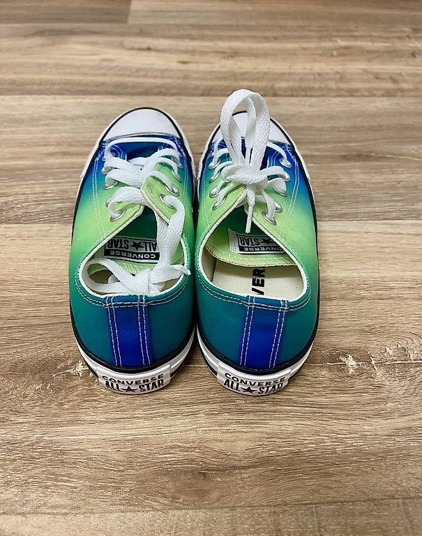Converse Scarpe da donna: Converse Chuck Taylor All Star low blue/green – Usato da Bibern SO venduto da LL_Cowgirls 2