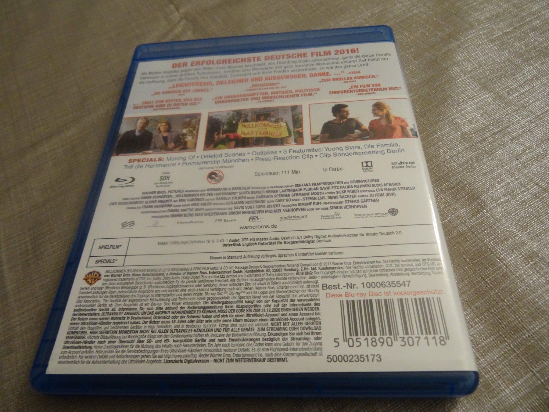 Alle DVDs: Willkommen bei den Hartmanns - Blu-ray – Gebraucht aus Olten von Disc-Verkauf 2