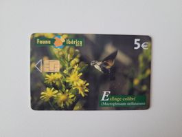 Telefonkarte Spanien "Vogel"