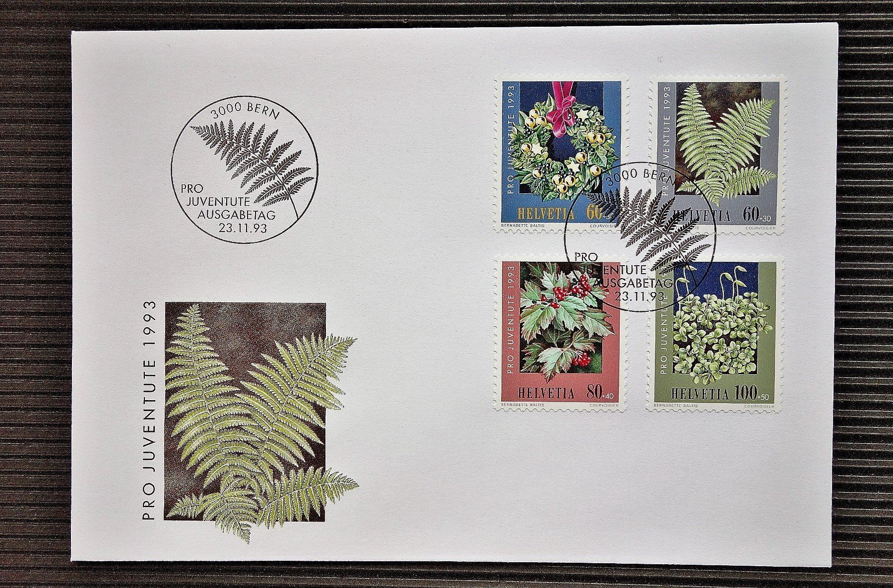 Alle Briefmarken: FDC PJ 1993 "Pflanzen des Waldes" – Neu (gemäss Beschreibung) aus Mettmenstetten von Sutasso