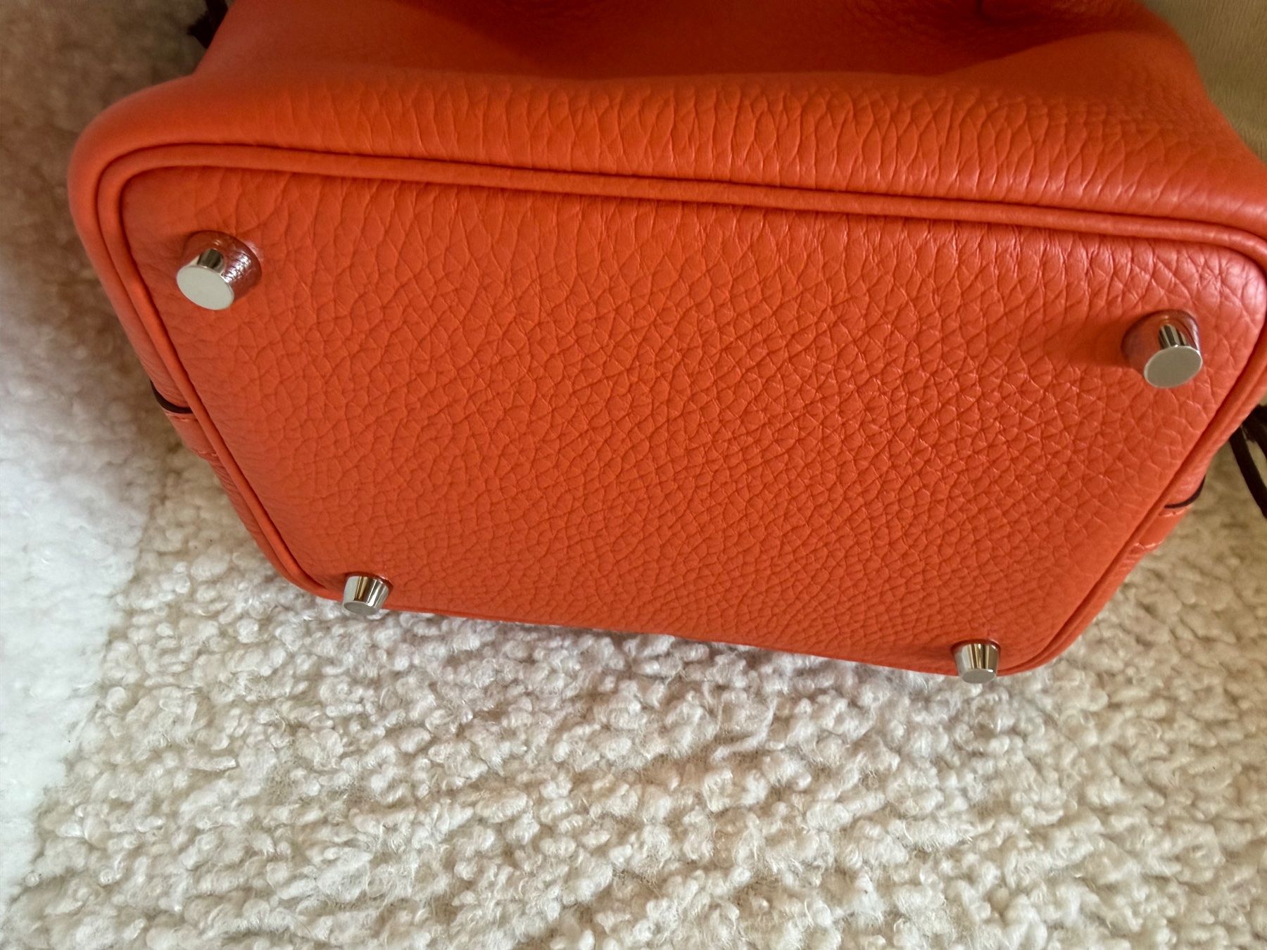 Hermès Borse da donna: Hermès Picotin 18 Tangerine orange – Nuovo e nell'imballaggio originale da Carouge GE venduto da Ana.01 1