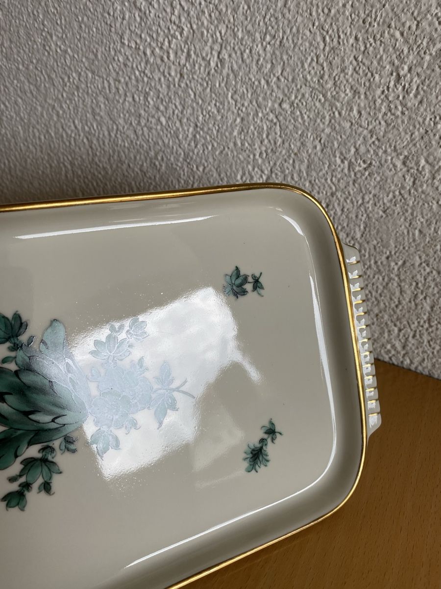 Piatti di portata: Cakeplatte Langenthal 1949 handbemalt – Usato da Schwarzenburg venduto da Michellu 5