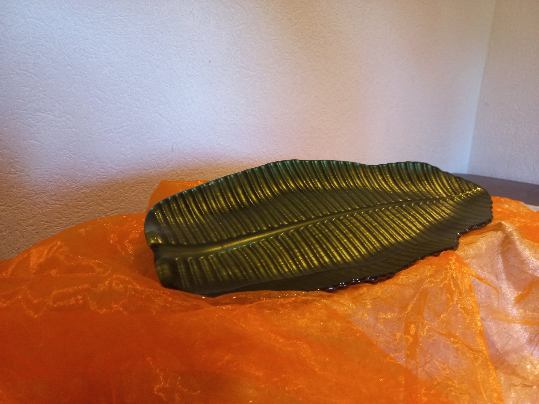 Partylite Alle Dekorationen: Plat feuille de bananier – Gebraucht aus La Sagne NE von John7Steph 1