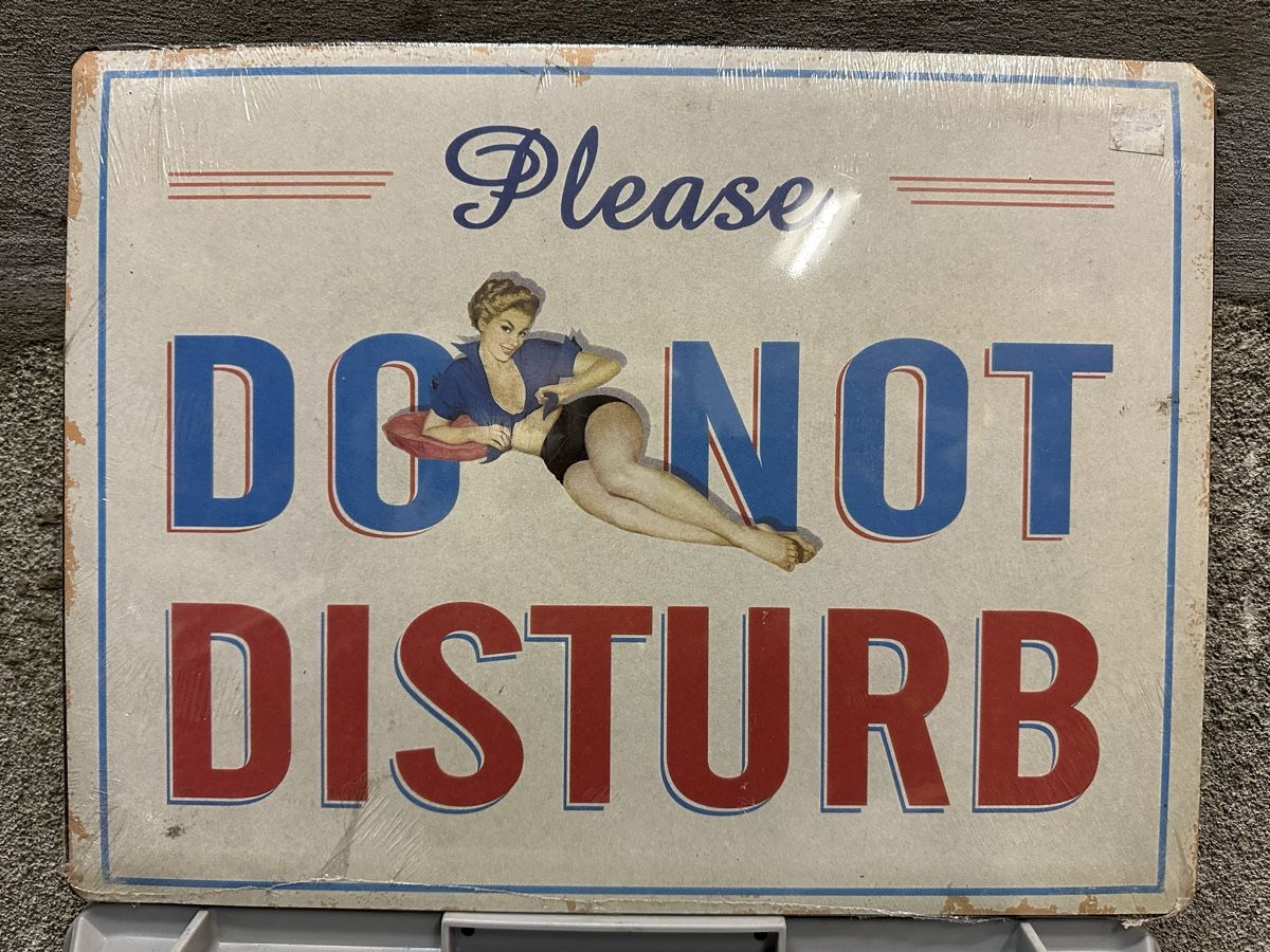 Insegne: Please do not disturb bitte nicht stören  – Nuovo (secondo la descrizione) da Reinach AG venduto da rares75
