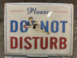 Please do not disturb bitte nicht stören 