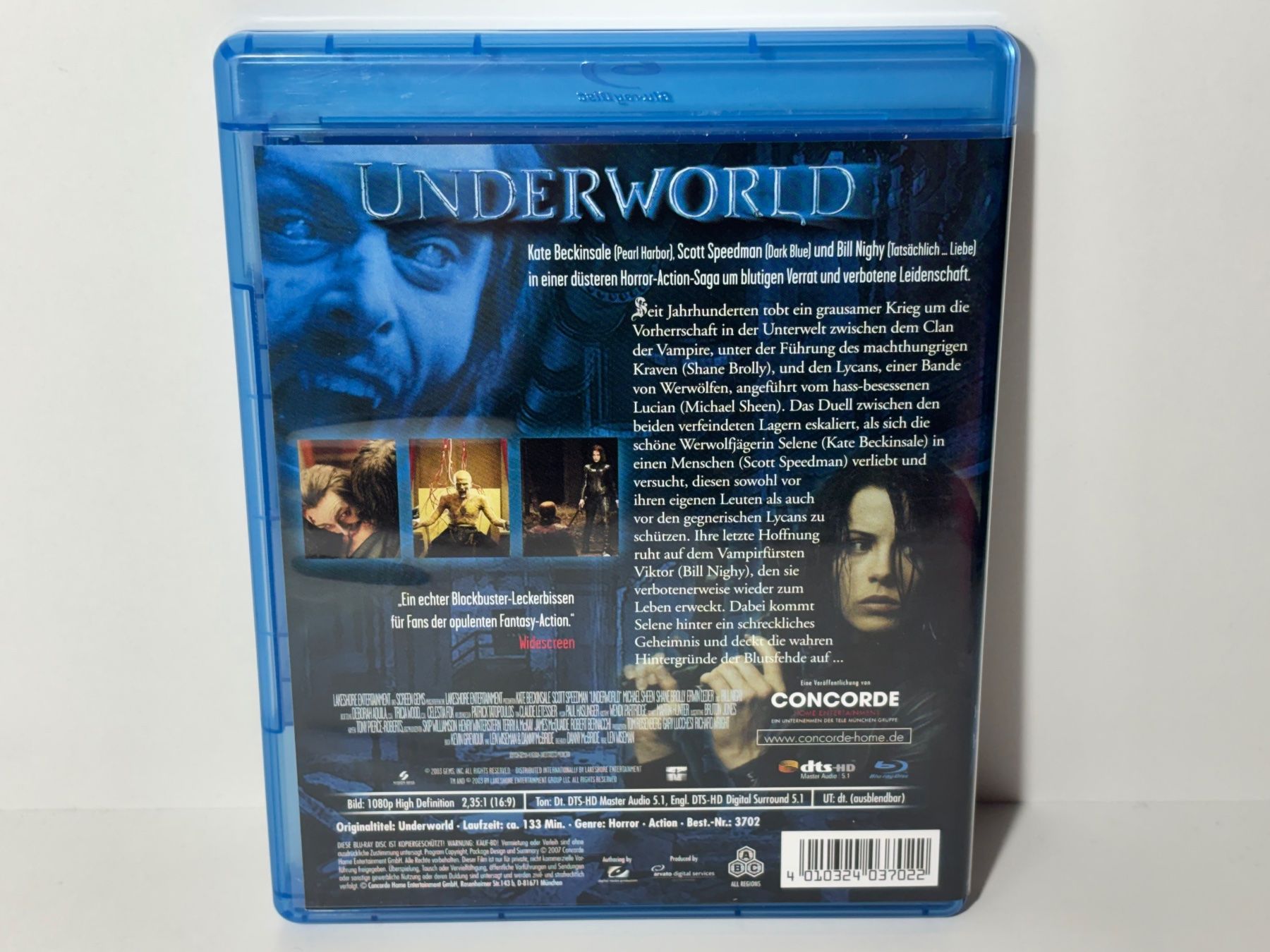 Tutti i DVDs: Underworld 1-5 Blu Ray – Usato da Wilderswil venduto da Sstriker 2