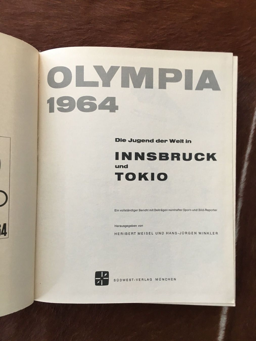 Libri: Olympia 1964 – Usato da Schwyz venduto da rs-trend