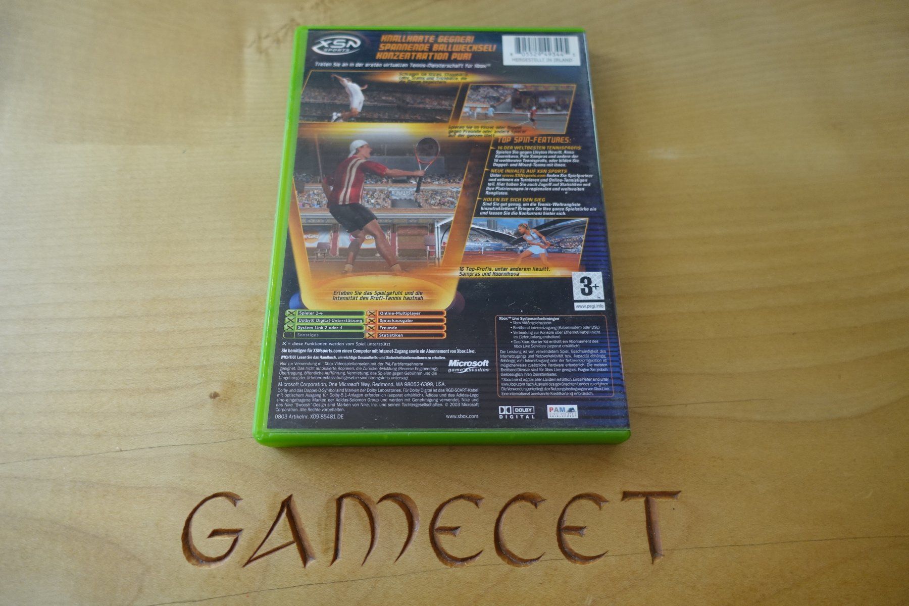 Microsoft Giochi: Top Spin – Usato da Steinach venduto da Gamecet 2