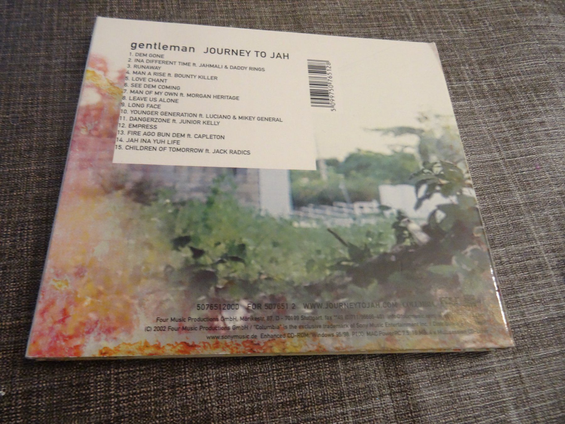 CD: Gentleman - Journey to Jah - CD – Usato da Olten venduto da Disc-Ausverkauf 1