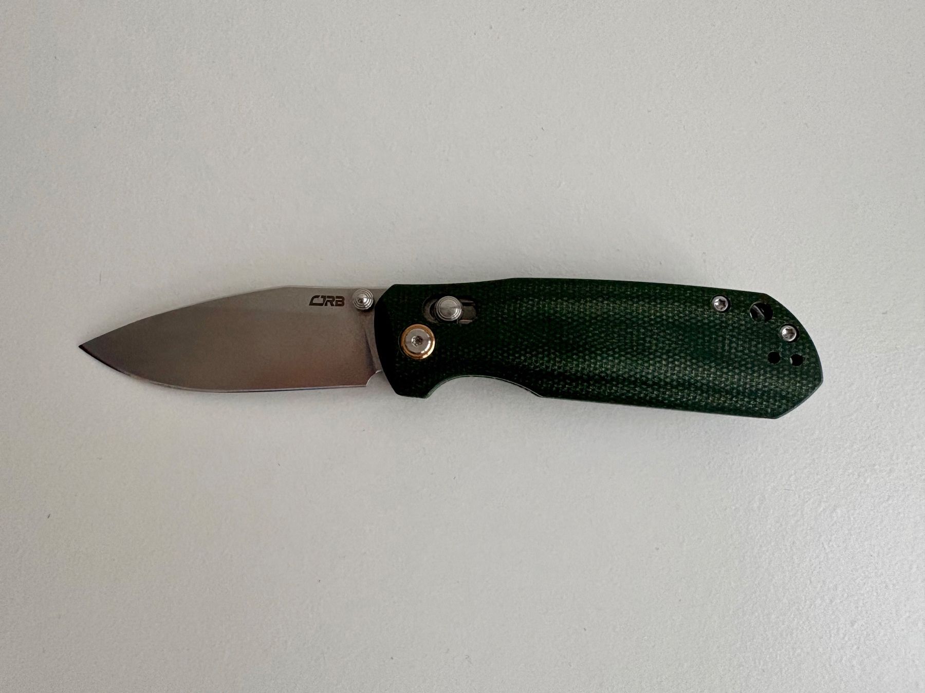 Couteaux de poche: CJRB Maximal Green Micarta – Neuf (Voir description) à Kreuzlingen par ROMANR1 1