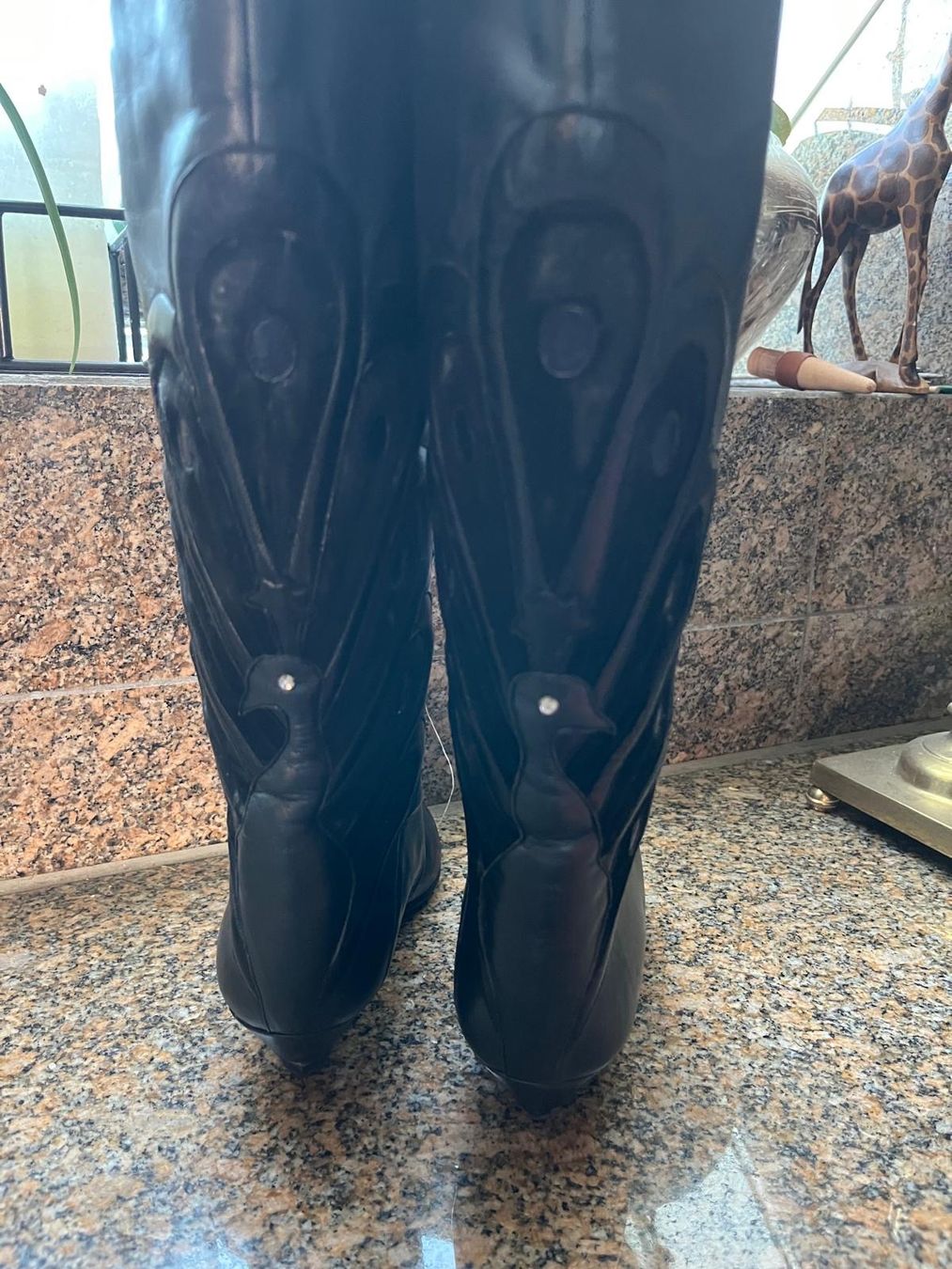 Scarpe da donna: Damenstiefel Stiefel Leder – Usato da Aarwangen venduto da to-hirschi 4