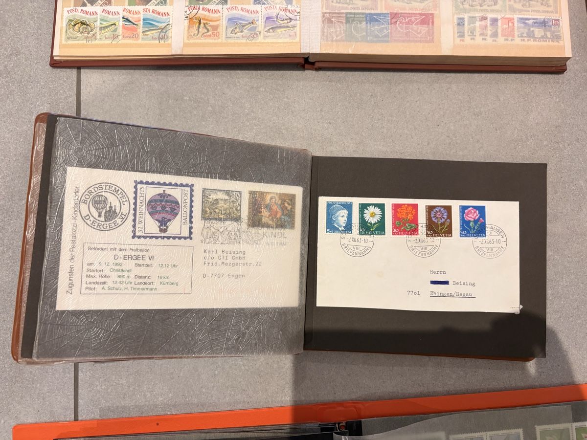 Tous les timbres: Briefmarke, Sammlung, Briefe, Antik, vom Opa – D'occasion à Breitenbach par Alice_xy 4