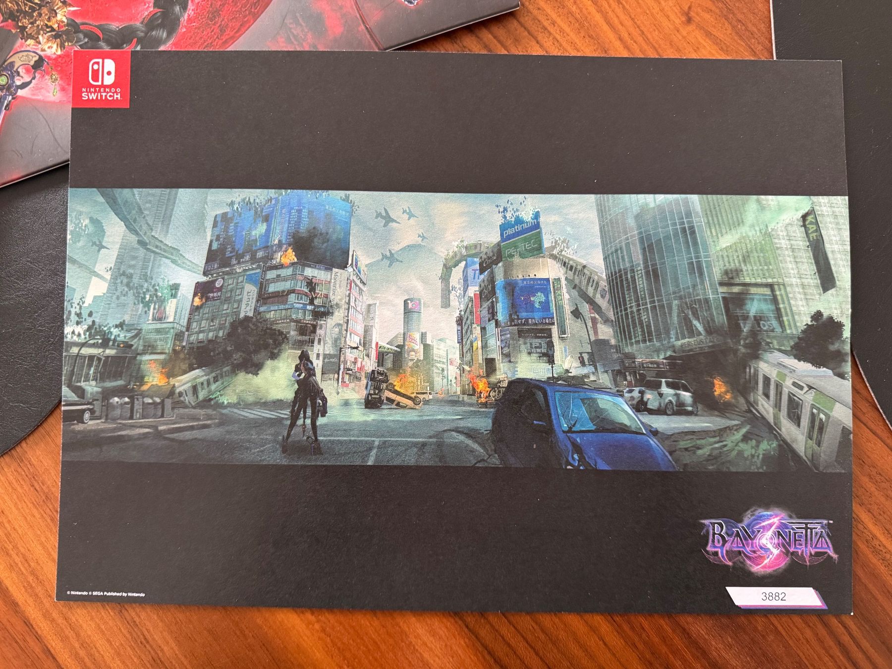 Nintendo Jeux: Bayonetta 3 Switch + Lithographie officielle collector – D'occasion à Lausanne par AufLiebesehen 3