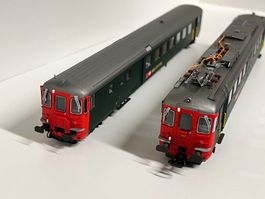 Piko 96853 Triebwagen, Sound und Steuerwagen H0 mfx AC