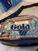 Gola Umhängetasche Dollar-Print Kult Retro Vintage Tasche