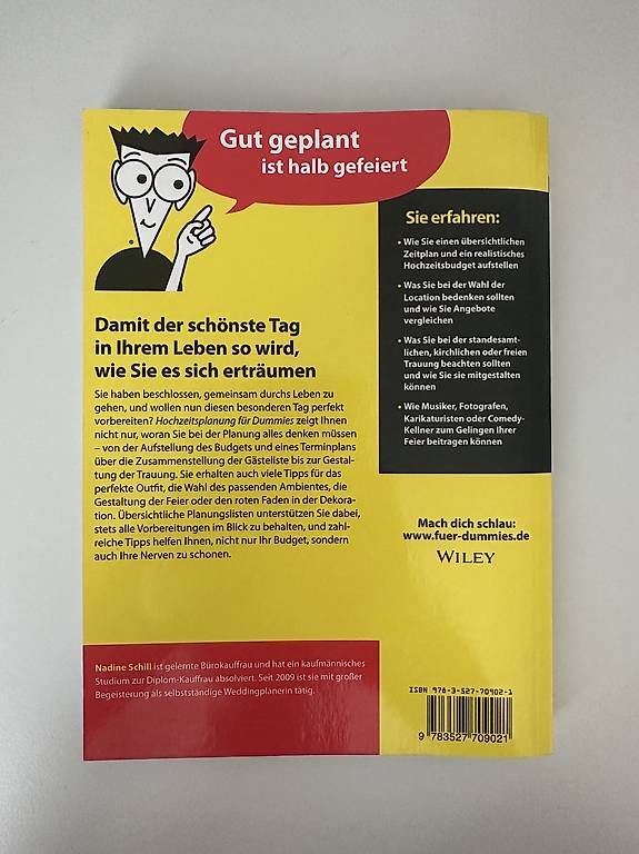 Libri: Hochzeitsplanung für Dummies – Usato da Adetswil venduto da thormann1 1