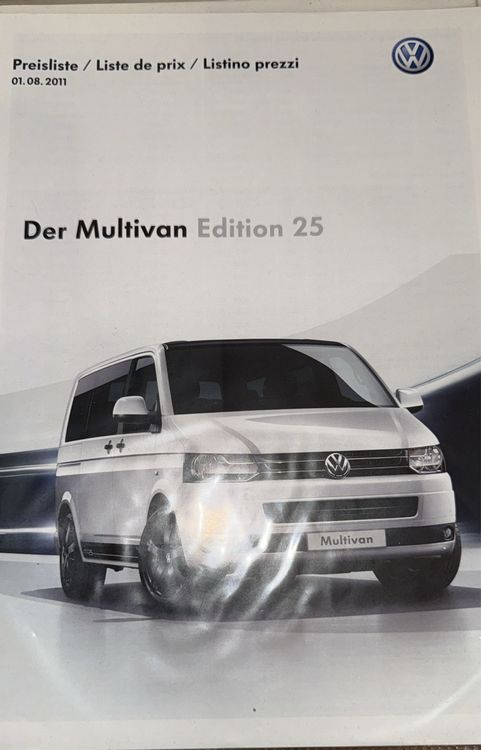 VW T5 Multivan Edition 25, 2012, Automat, Diesel, 4Motion (Gebraucht ...