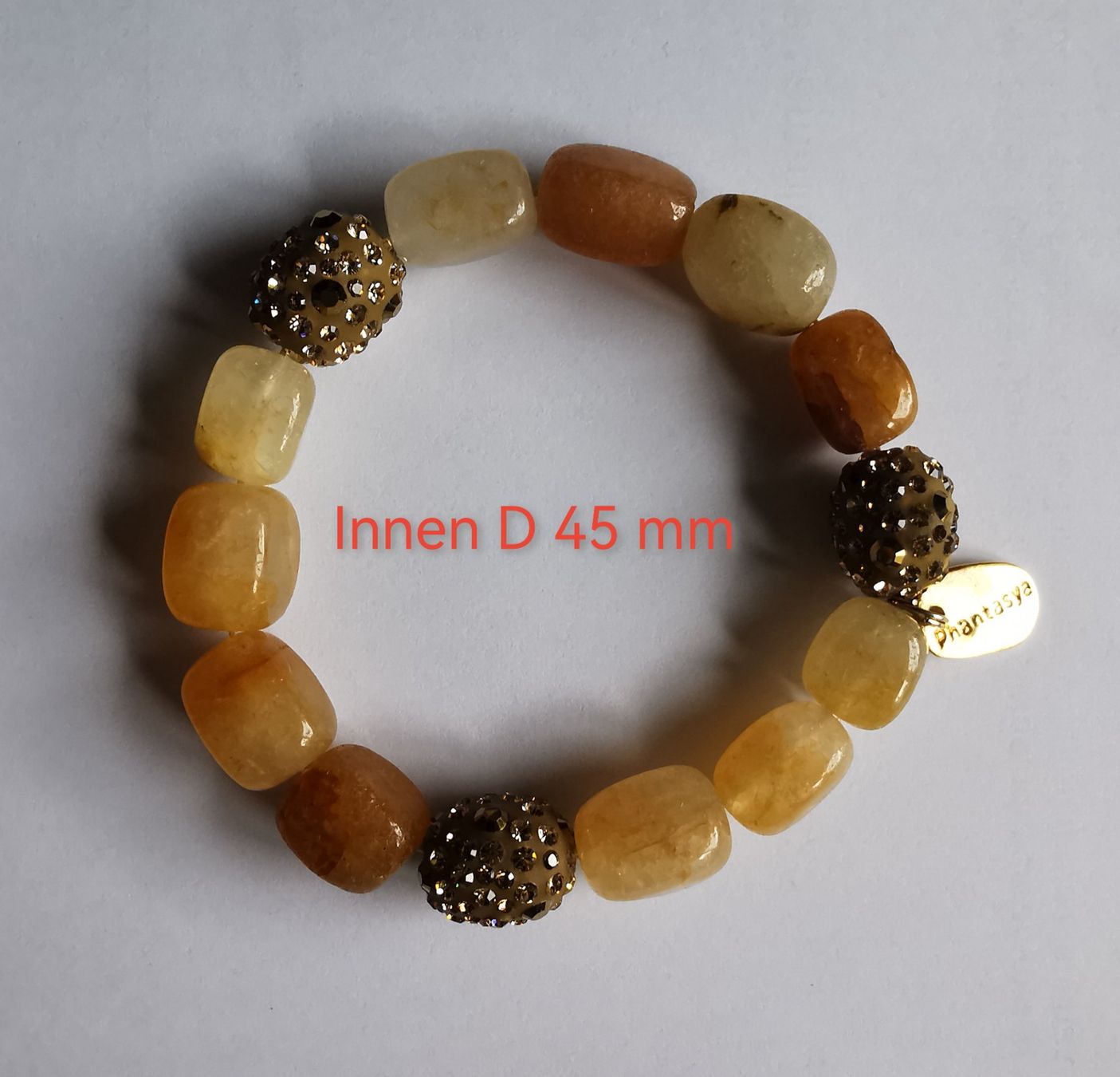 Bracciali & Braccialetti: Phantasya Armband Echtsteine, Swarovski-Elements – Usato da Horgen venduto da Toscanafan 2