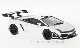 Lamborghini Gallardo LP 600+ 2011 weiss / schwarz     1:43