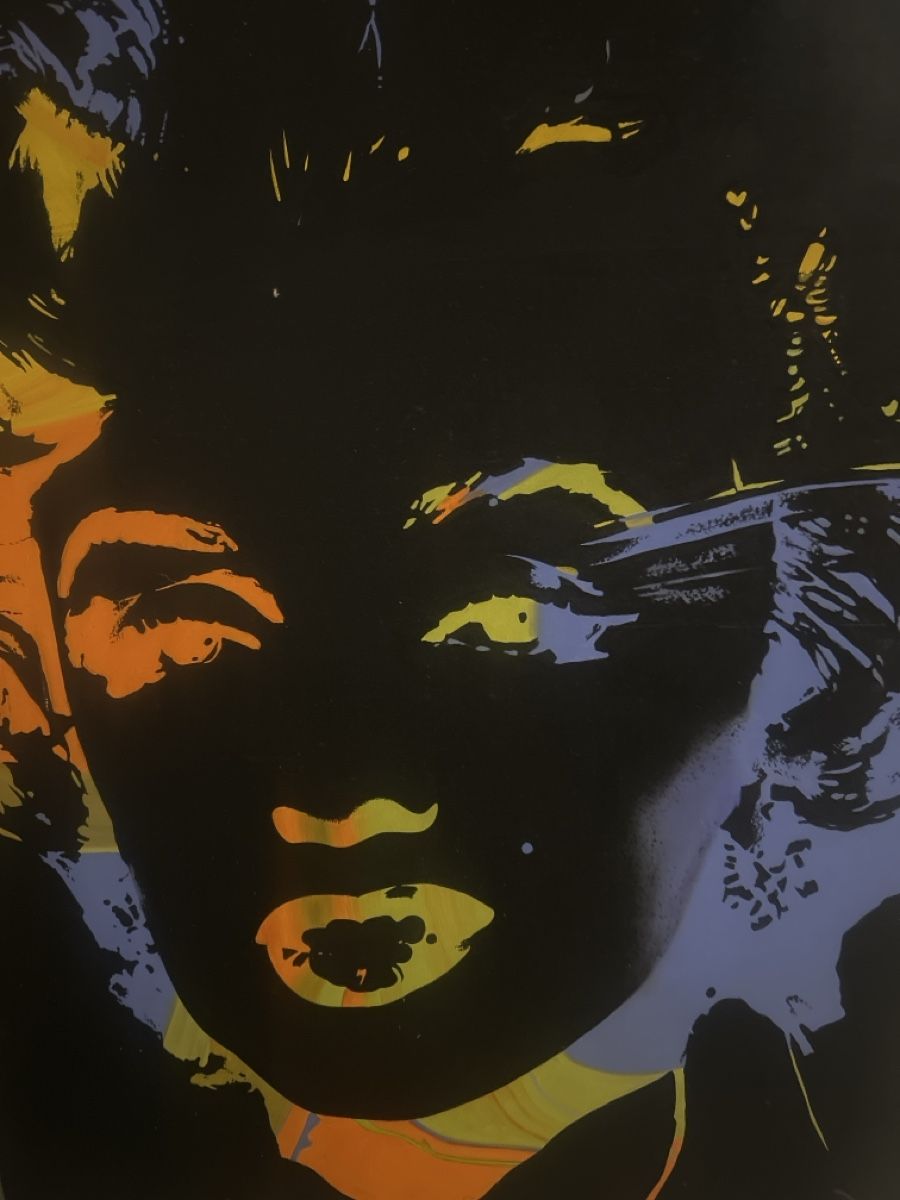 Foto & Immagini: Andy Warhol Marilyn Kunstdruck, ein Blickfang im Raum! – Usato da Glarus venduto da KunstWerkEr-LS87 2