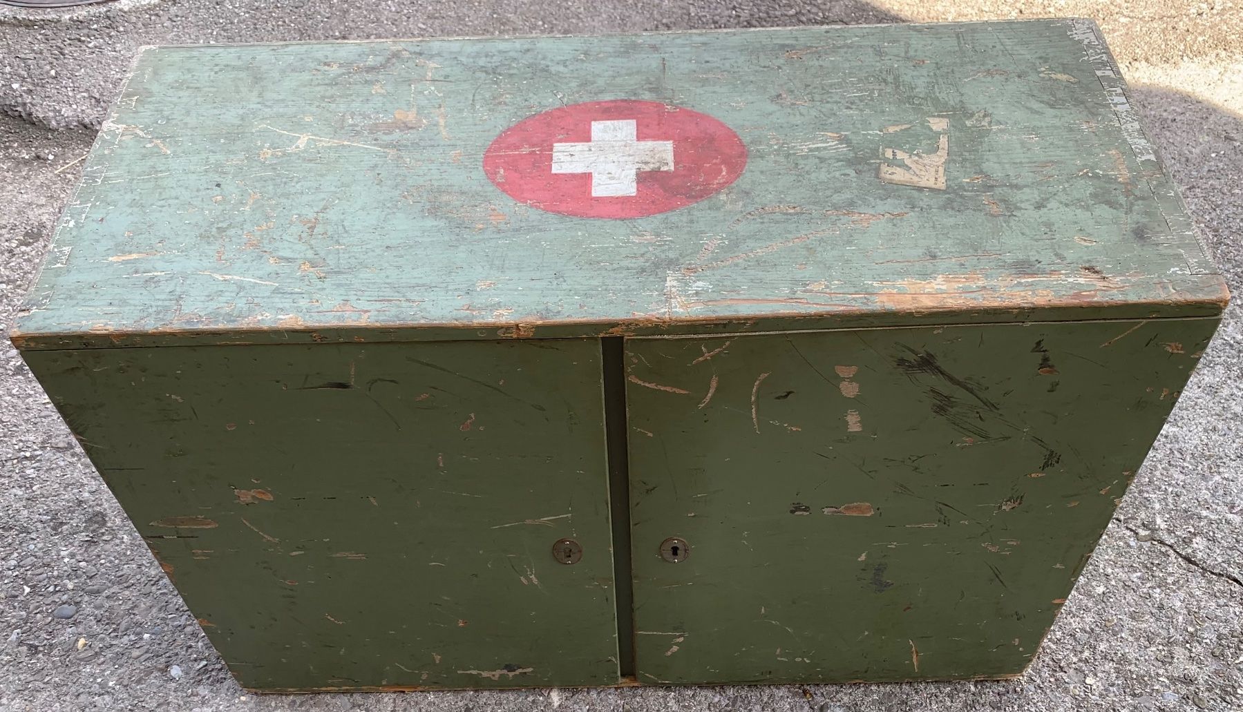 Caisses de transport: Fourierkiste der CH Armee – D'occasion à Goldingen par Bergler012 1