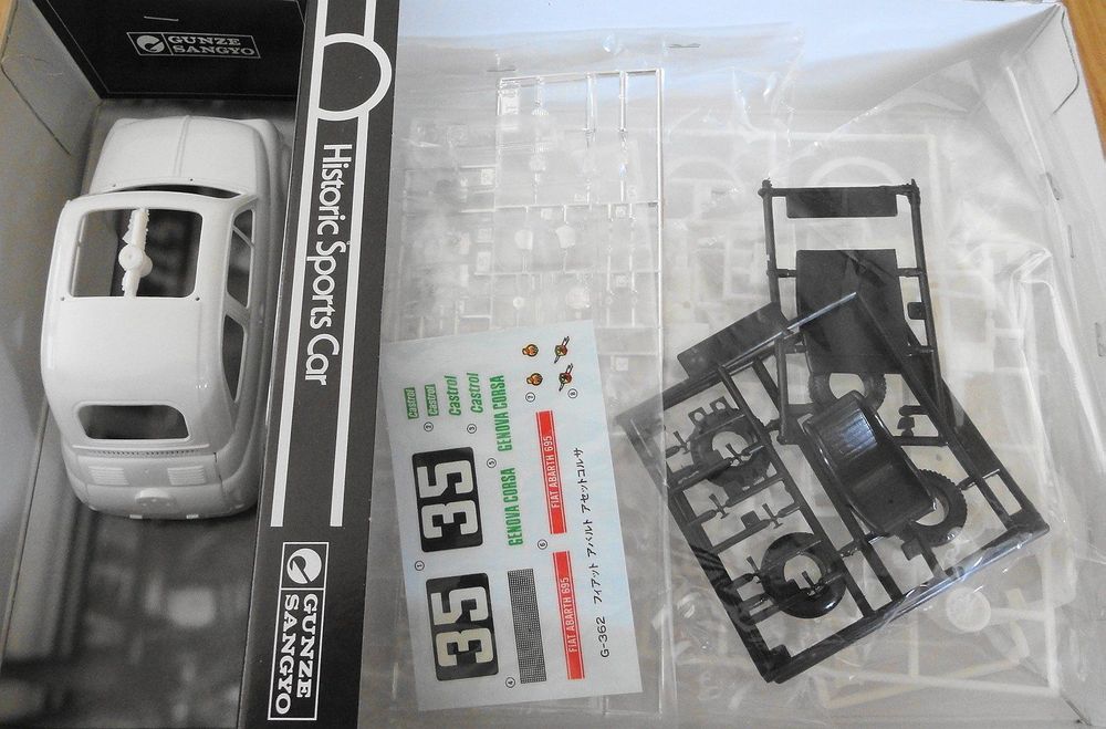 Gunze Sangyo Fiat Abarth Assetto Corsa 1:24 (Neu (gemäss