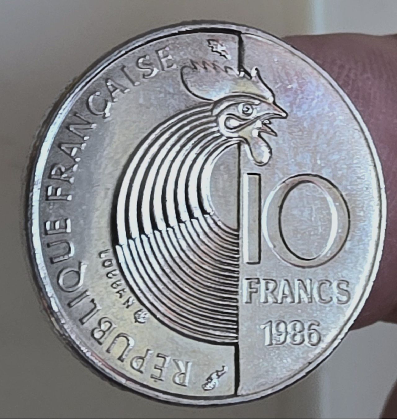 Tutti le monete: FRANKREICH 10 FRANCS 1986 – Usato da Winterthur venduto da Creso70 1