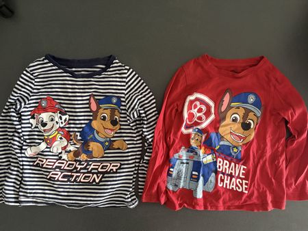 2er Set Paw Patrol Langarmshirts Grösse 104