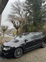 VW Passat 2.0 FSI Kombi schwarz mit Unfallschaden