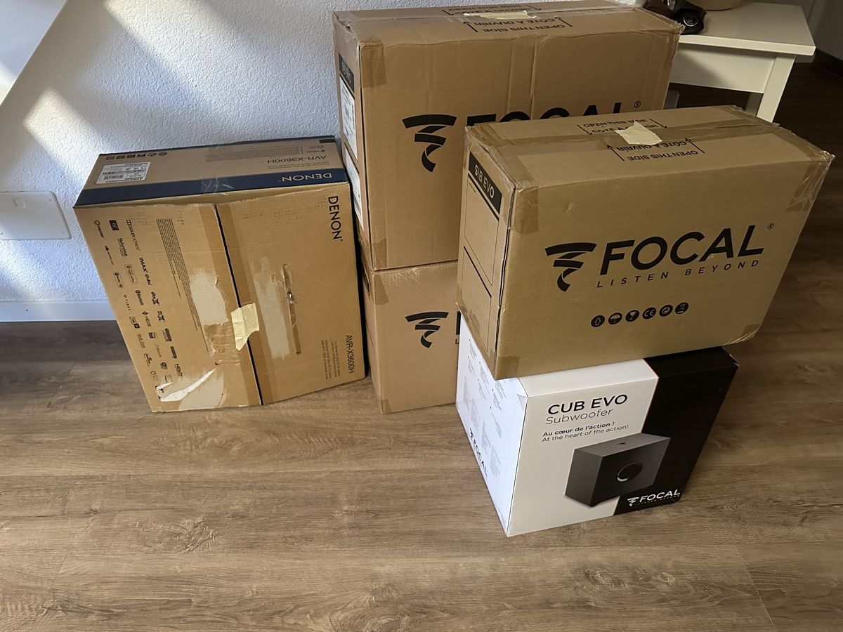 Focal Lautsprecher: Focal SIB EVO DOLBY ATMOS 5.1.4 Lautsprecherset + Ständer – Gebraucht aus Lyss von Schw4b 1