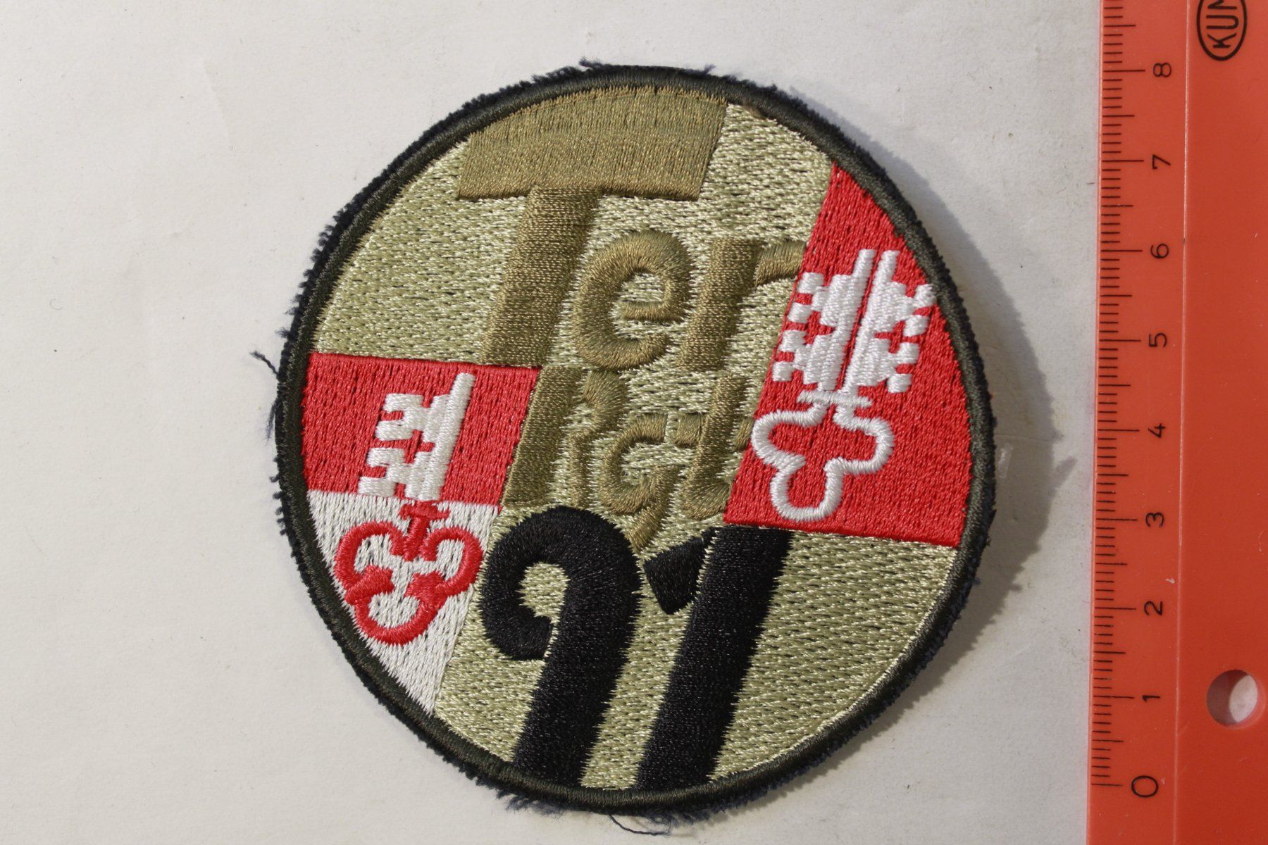 Schweizer Armee Toppe: Ter rgt 91 – Usato da La plaine venduto da 7A6T2ME