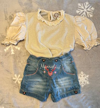 Alpenglück Set Gr. 116/122 Oktoberfest Outfit