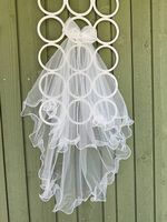 Schleier zu Hochzeitskleid