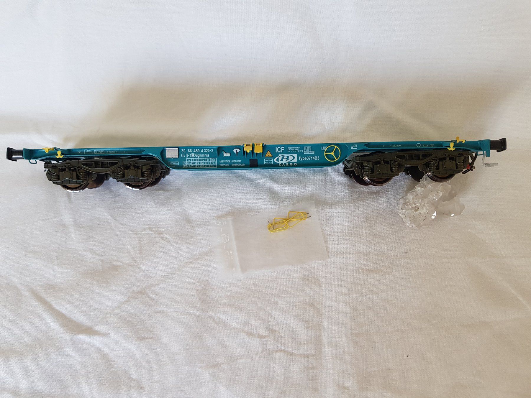 Modellini di ferrovie: Lehmann Container-Tragwagen – Nuovo (secondo la descrizione) da Luzern venduto da inca55 2