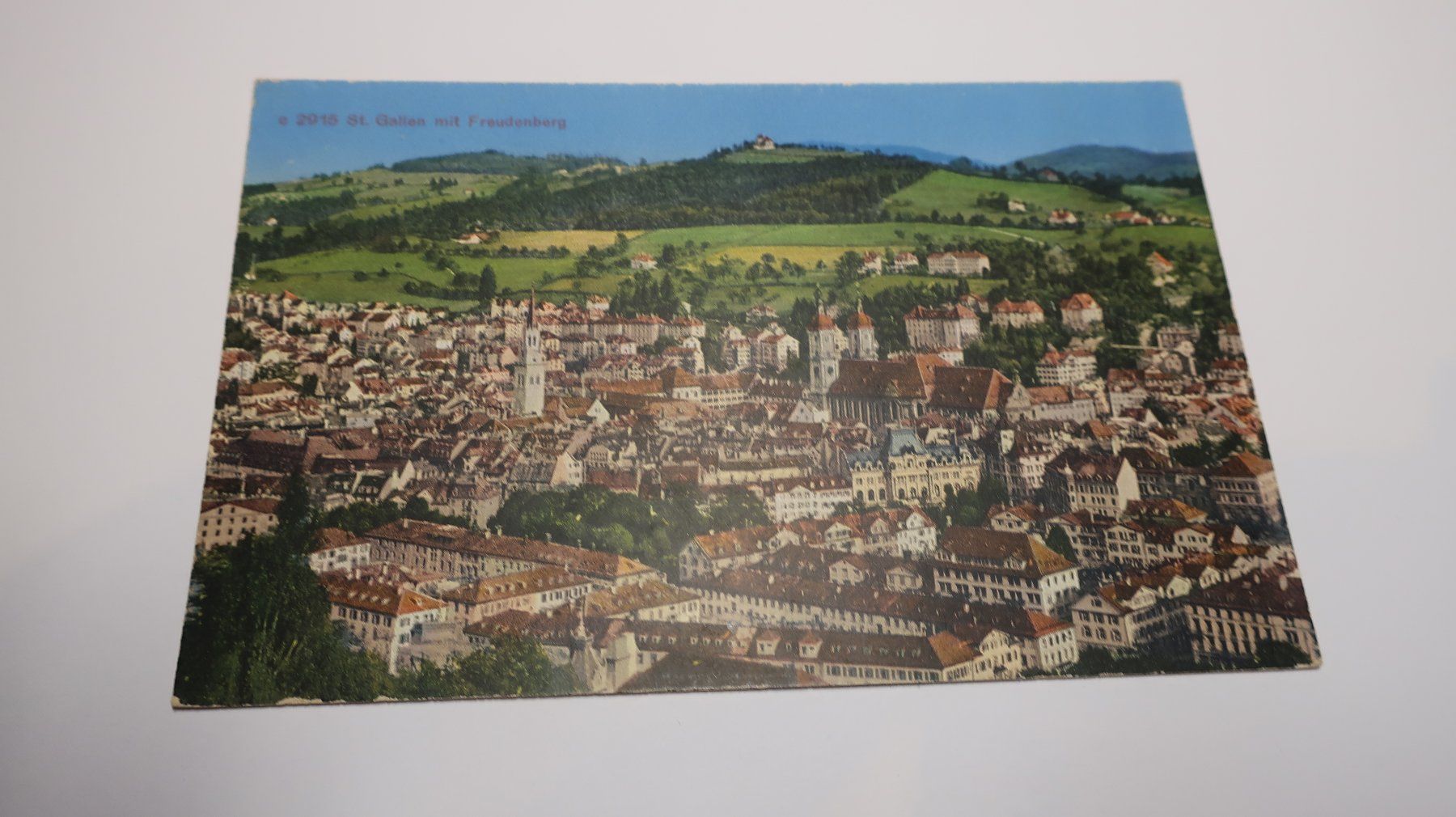 Ansichtskarten: St. Gallen mit Freudenberg – Gebraucht aus Cormoret von Pascalll2001 1