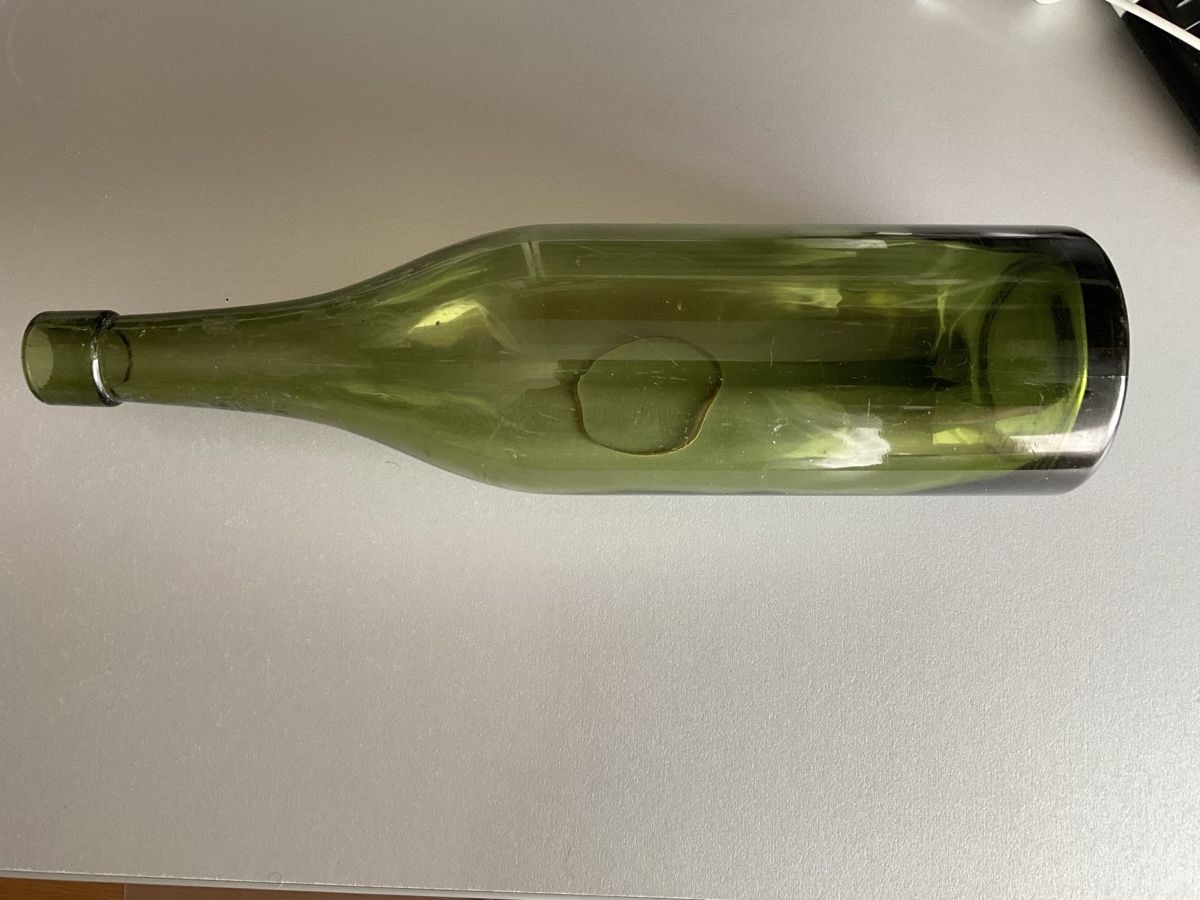 Bouteilles: Grüne Geeichte 1lt.Flasche – D'occasion à Steinhausen par Leo.1957 1