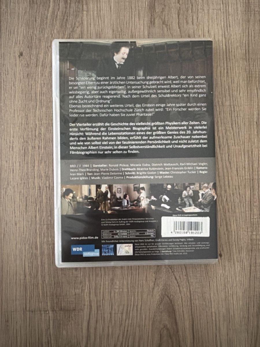 Alle DVDs: Albert Einstein Komplette Serie DVD – Gebraucht aus Hagendorn von masterchieff 1