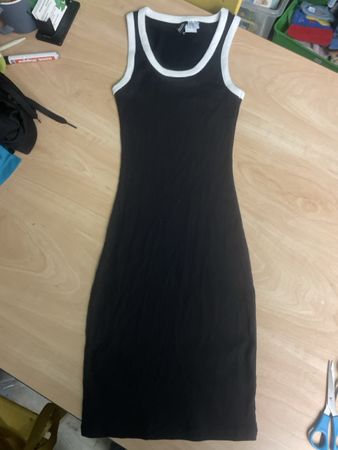 Schwarz-weisses Kleid Grösse XS H&M Neu