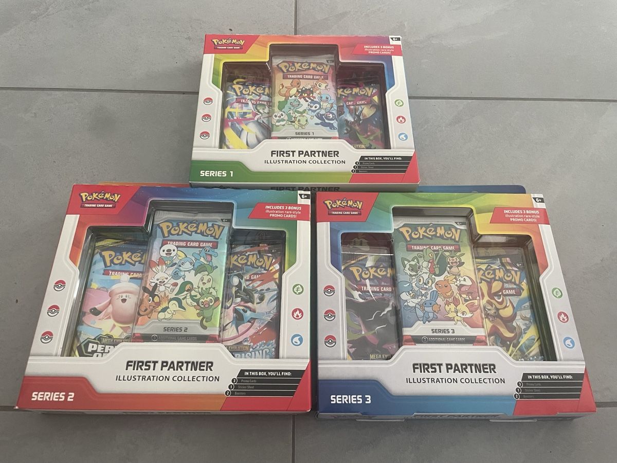Carte collezionabili: Pokémon First Partner Serie 1-3 EN – Nuovo e nell'imballaggio originale da Siebnen venduto da Rem_zi 2