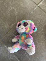 Neuwertiger Ty Beanie Boos Affe Plüschtier mit Glitzeraugen