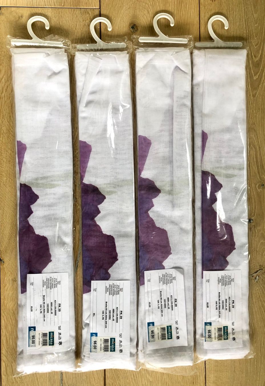 Migros Tende: Flächenvorhang mit Schiene – Nuovo e nell'imballaggio originale da Ebmatingen venduto da Puma_1 1