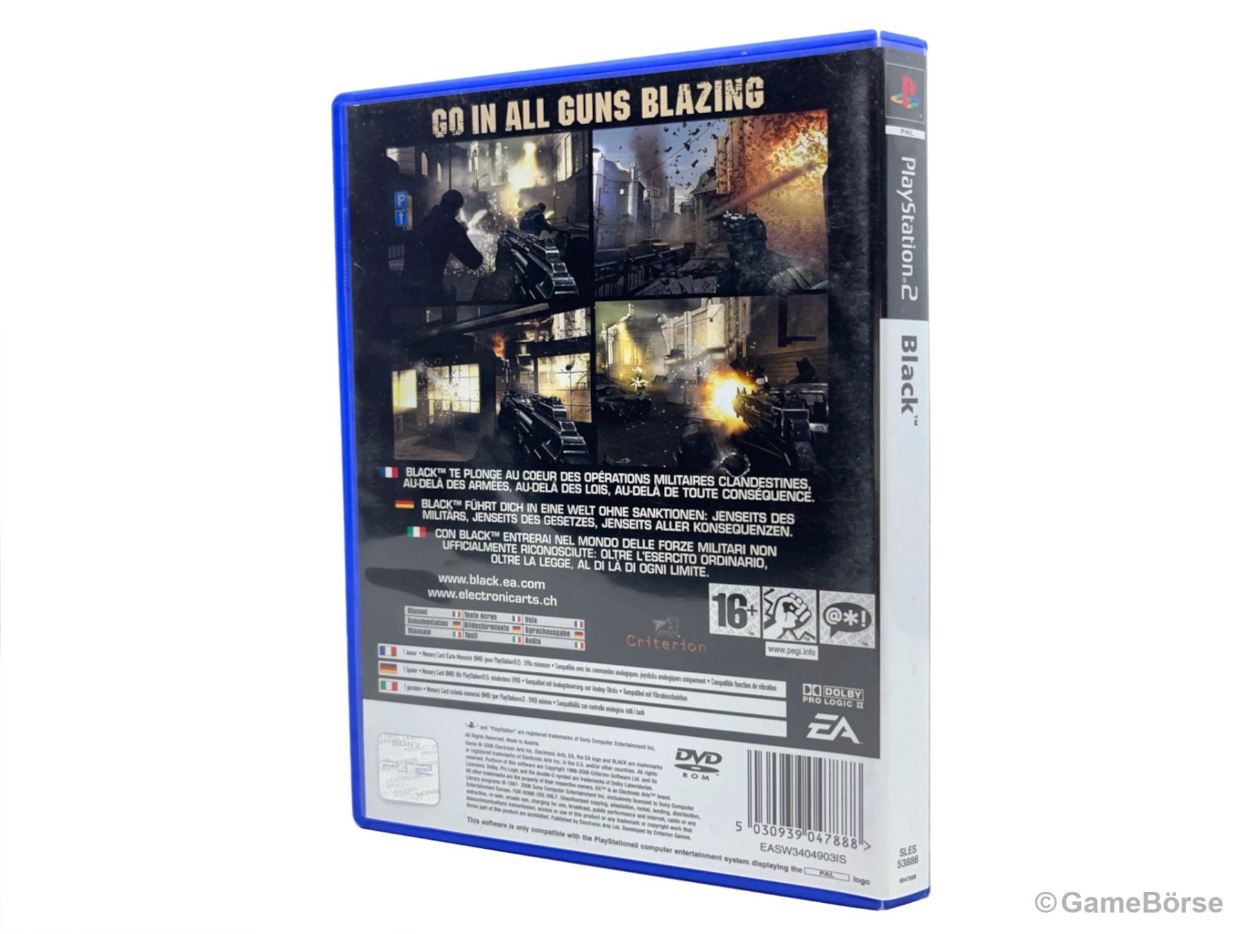 Sony Spiele: PS2 Black – Gebraucht aus Stettfurt von GameBoerse 1