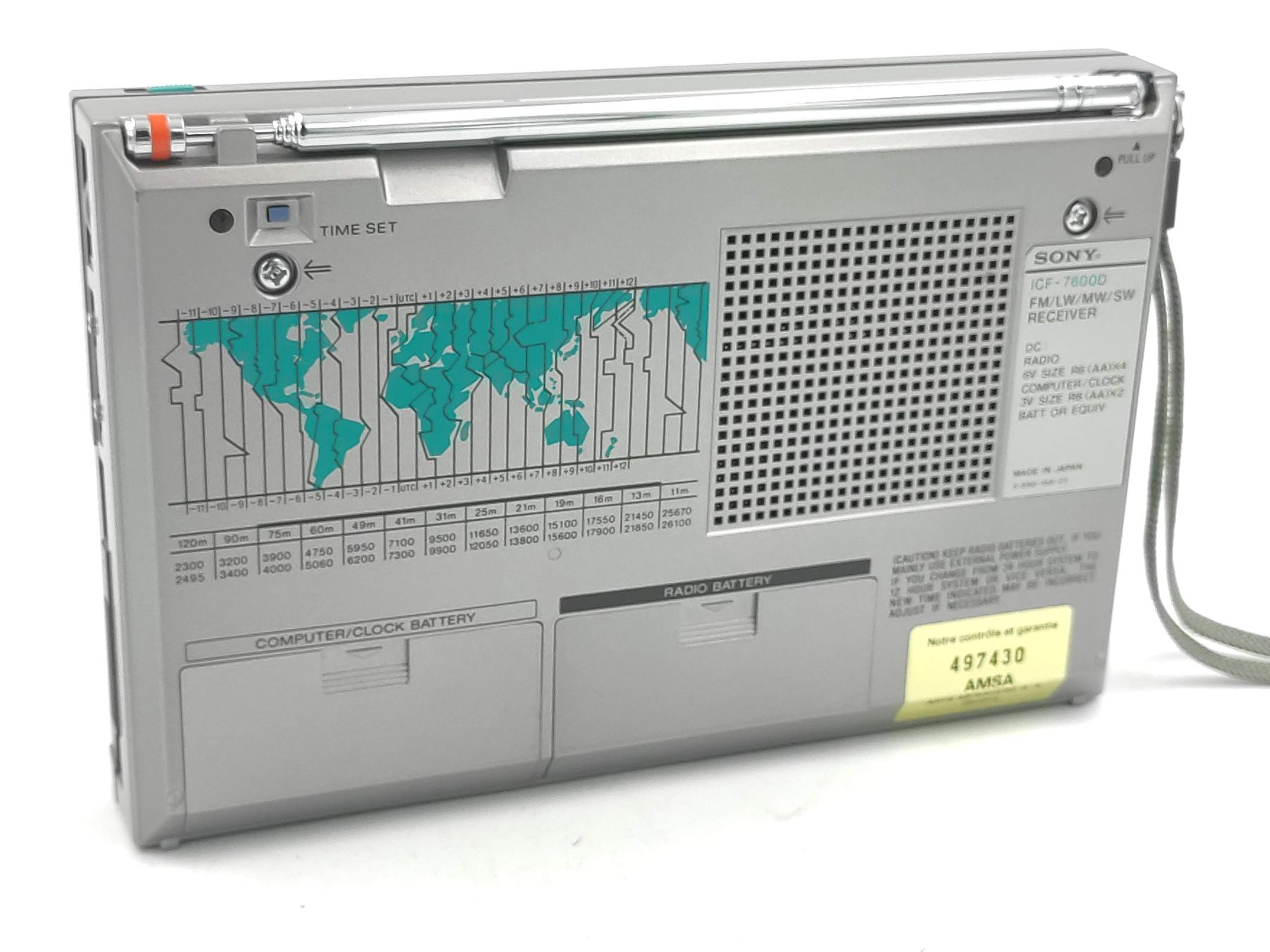 Sony Radio: Weltempfänger Sony ICF-7600D mit Originalverpackung – Usato da Kreuzlingen venduto da Tewes 6