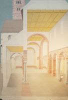 ⭐Schulwandbild Nr. 100 – Romanischer Baustil (1958)